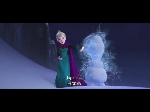 Disney's frozen "Let it Go" in fast(speed up)version(25 languages) /冰雪奇緣(白雪皇后/冰雪大冒險) let it go-加快版