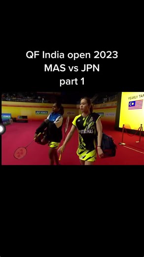 QF India Open 2023: Malaysia vs Japan Badminton Match