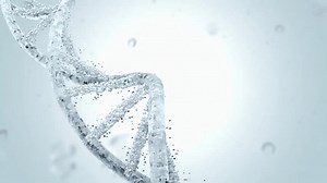 Dna Molecule Particles Animation Seamless Loop 库存影片视频（100% 免版税）3513460641 | Shutterstock