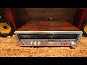 Sansui 8900 ZDB Vintage Receiver paired with Legacy Audio Studio HD Monitors