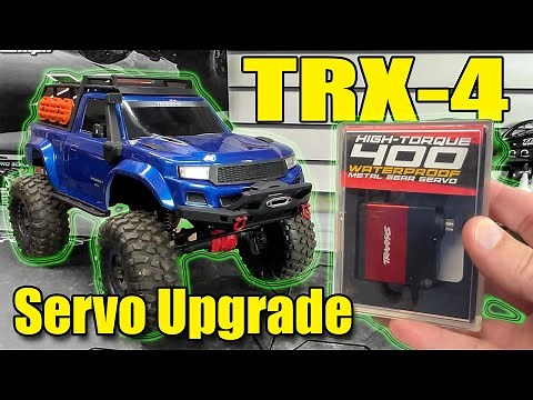 Traxxas TRX-4 High Trail Upgrade How To- Servo & BEC
