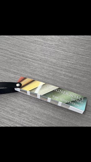 Durable and tightly woven from the sustainable agave plant, handcrafted “Maguey Sisal” is offered in a rainbow of 100 hues | York Wallcoverings
