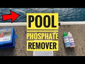 Pool Phosphate treatment for a customer