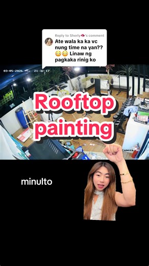 CCTV Footage and Phone Shots: A Haunting Painting Experience