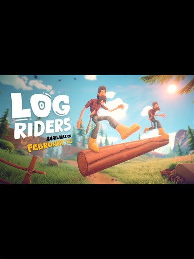 ‏لعبة Log Riders لاتدعم العربيه
