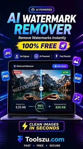 Free Gemini Watermark Remover 🔥 Bulk Image Support | No Limits & No Signup #shorts