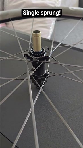 single sprung. with a multi turn wave spring! #bikeproducts