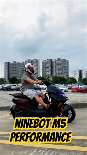 2026 Лимитированный электроскутер Ninebot M5 Performance #ninebot #m5p #m5performance
