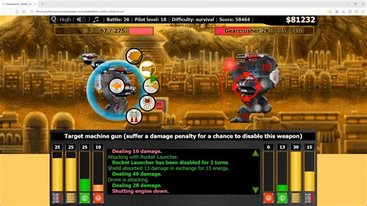 童年游戏-Battle mechs机甲格斗两个版本分享（链接见简介处）