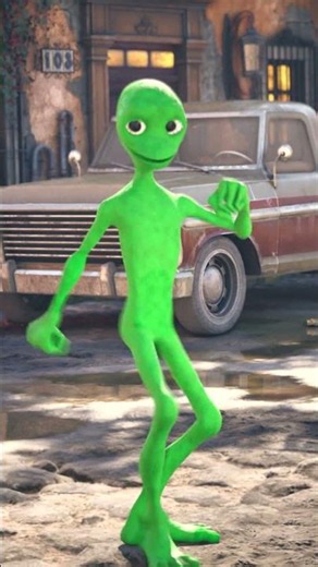 NEW VIDEO! #yquefue #shorts #dancinggreenalien