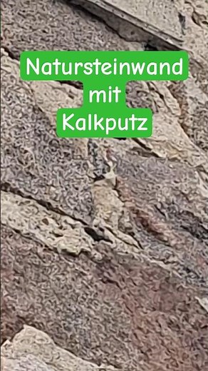 verputzen von Natursteinmauern mit #Kalkputz, #Kalkmörtel