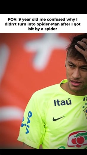 Why didn’t I turn into Spider-Man? #football #meme