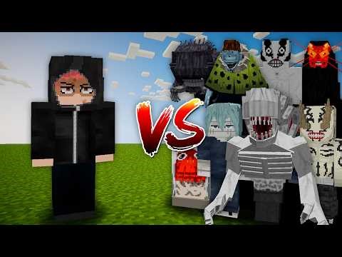 Yuji Itadori (Jujutsu Kaisen Modulo) vs All Cursed Spirits