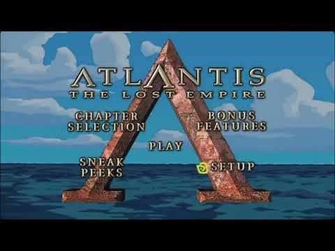 Atlantis: The Lost Empire (2001) - Dvd Menu Walkthrough