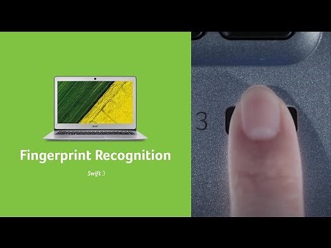 Acer l Fingerprint Recognition