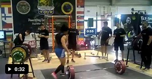 Powerlifter Tifani Wittman deadlift world record 230kg (507 lbs) at the age 19 and weight 75.8kg (167lbs) - Awesome