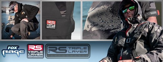 All-New RS Triple Layer Jacket and Salopettes 👀 An upgraded waterproof jacket and salopettes that can be worn together or separately, specifically designed for the demands of the predator angler. This is a waterproof fishing shell that you can rely on. Now with Triple Layer Performance and an improved new design. Find out more on our website. 🌐 | Fox Rage