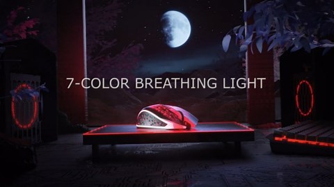 VersionTECH. Wireless Gaming Mouse with RGB Colorful LED Lights, Silent Click, 2.4G USB Nano Receiver, 3 Level DPI for PC Mac XBOX