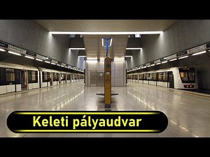 Metro Station Keleti pályaudvar - Budapest 🇭🇺 - Walkthrough 🚶
