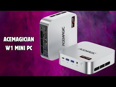 Perfect Mini PC For Programming | ACEMAGICIAN W1 Mini PC - FULL REVIEW