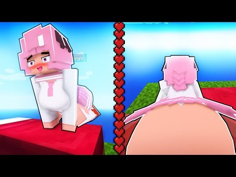 What Happens If You Give Jenny-Tyan an Diamond in SkyBlock Minecraft!? Jenny-Tyan Did It With....