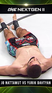 6.4M views · 1.2K reactions | Watch out for the THUNDEROUS KNOCKOUT that ended this fight between Smokin' Jo Nattawut and Yurik Davtyan! 勞勞勞 #ONENextGen2 | ONE Championship | Facebook