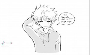 Fanart of Killua and Gon from Hunter X Hunter