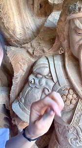 86K views · 764 reactions | Tác phẩm Guan Yu của nghệ nhân điêu khắc  | Trạm Vẽ painting - Sunny art | Facebook