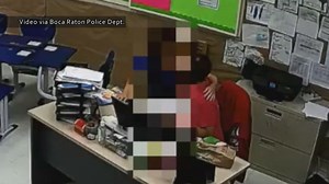 Video shows South Florida teacher kissing student