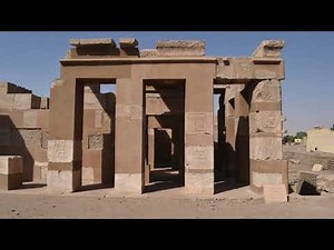 The Ruins of Khnum Temple At Elephantine Aswan Egypt Attraction