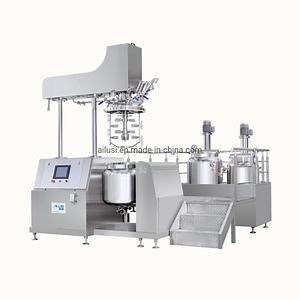 Vacuum Emulsifying Shaving Cream Making Machine