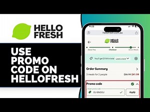 How to Use Promo Code on HelloFresh (Full Guide)