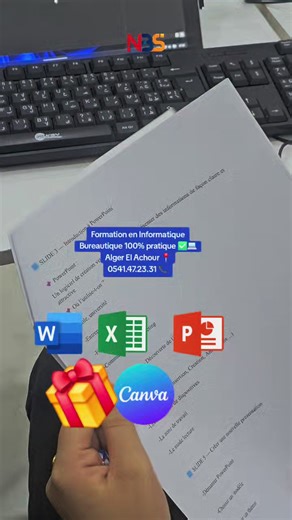 Formation Bureautique 100% Pratique à El Achour