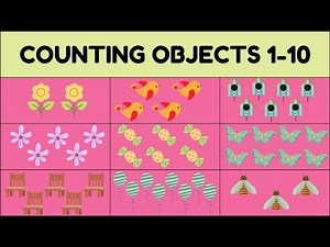 Counting Objects - for Practice at home and school - Counting Sets Within 10