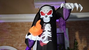 Watch 10FT Halloween Inflatables Grim Reaper on Amazon Live