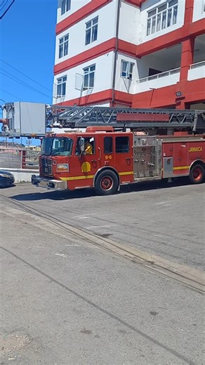 Rosenbauer Fire Truck in Action: A Jamaican Experience
