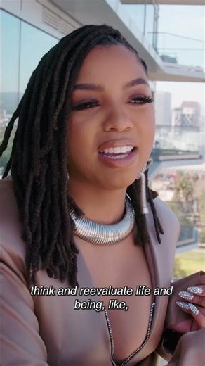 Chloe Bailey Does Lots of Deep Thinking On Her Balcony