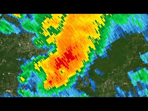 2013 Adairsville, Georiga Supercell Radar Loop