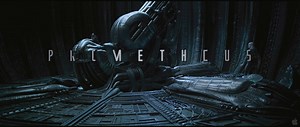 Science fiction movie "Prometheus" announcing movie "alien" and human origins