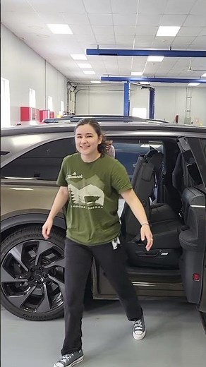 The 2026 Lucid Gravity Grand Touring has a 3rd row you can (kind of) stand up in