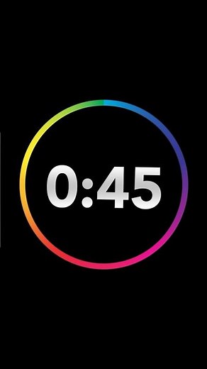 45 Seconds Interval Timer with 15 Second Rest