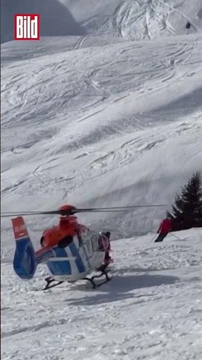 Augenzeuge filmt Lawine in Arlberg #shorts