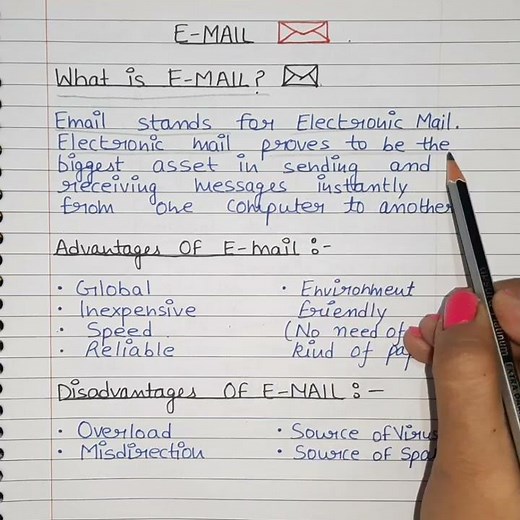 What is email explain in short? | Advantages Of email | Disadvantages Of email | #shorts #email