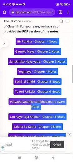 Download Class 11 Nepali Notes PDF 2079 #shorts #shortvideo