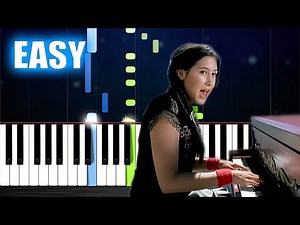 Vanessa Carlton - A Thousand Miles - EASY Piano Tutorial
