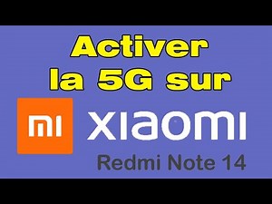 How to activate 5G on Xiaomi Redmi Note 14