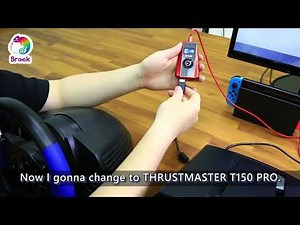 【Brook Ras1ution】 RAS1UTION 2020.2 New update support Thrustmaster and Fanatec racing wheels