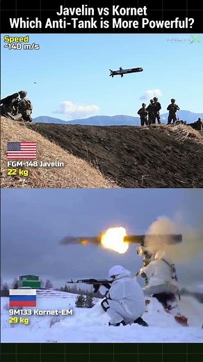 US Javelin vs Russian Kornet-EM: Modern ATGM Showdown