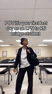 Such a bittersweet moment 🥹. I remember walking in to the building on my first day thinking it would never end but now I’m so close 😜. For those thinking about starting LPN or RN school, go for it. It may seem so far away or “too long” but time goes by so FAST!! 🤗 Cynesse , LPN➡️RN loading For 1 to 1 personal chats with me 💬 about CNA school, LPN school/jobs, LPN to RN bridge programs , new grad LPN struggles or just nursing school related, feel free to click the 🔗 in my b!0 “Ask Nurse Cyne
