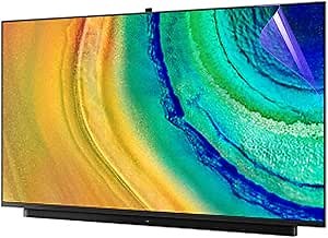 Anti UV TV Screen Protector for 65 Inch, Indoor Outdoor Anti Glare TV Anti Blue Light Screen Frosted Film Anti Glare Film for TV